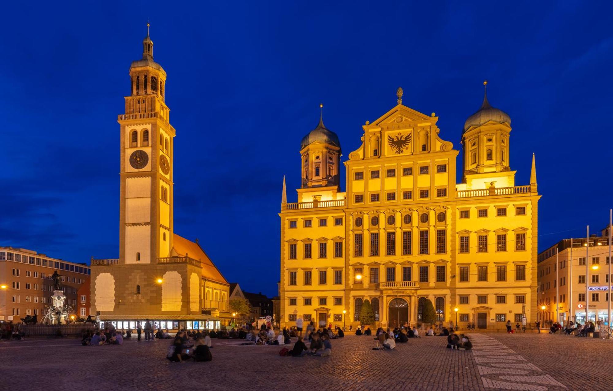 Gemuetliche Oase In Der Innenstadt, Zwei Minuten Zum Rathaus Apartment Augsburg